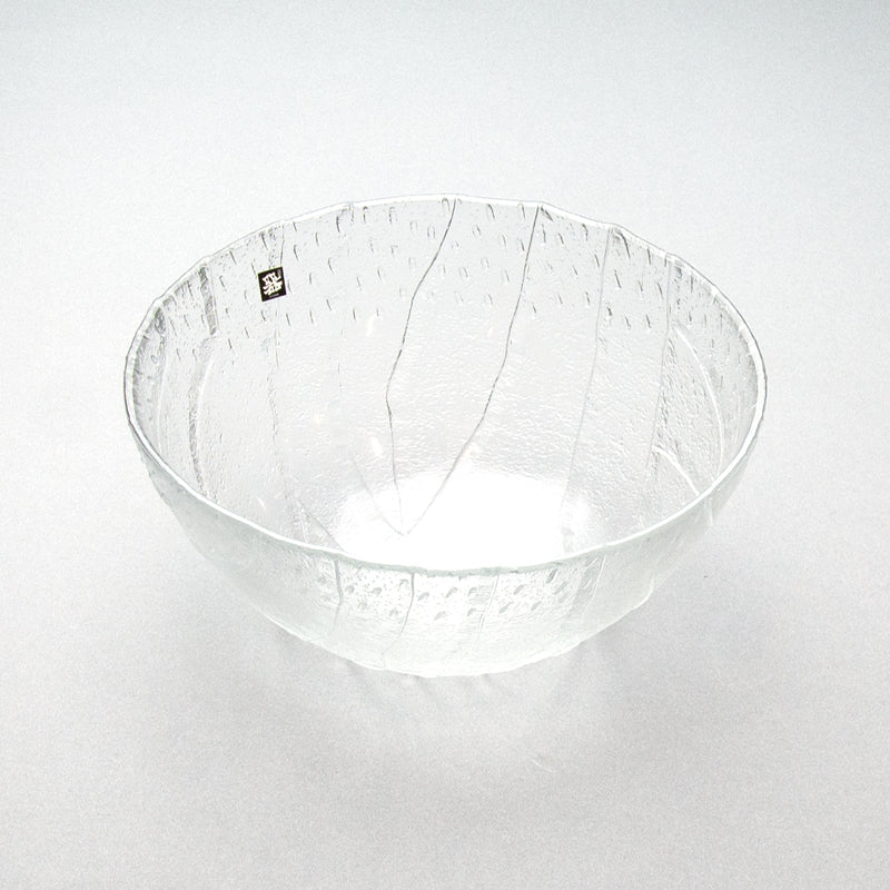 BOWL GLASS 8"Dx3.5"H (cl)