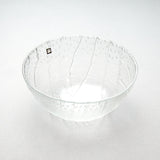 BOWL GLASS 8"Dx3.5"H (cl)