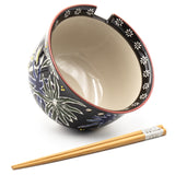 Bowl With/Chopsticks - 18fl. oz. / 5"D x 3.75"H