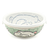 Bowl With Lid - 6.5"Dx2.75"H