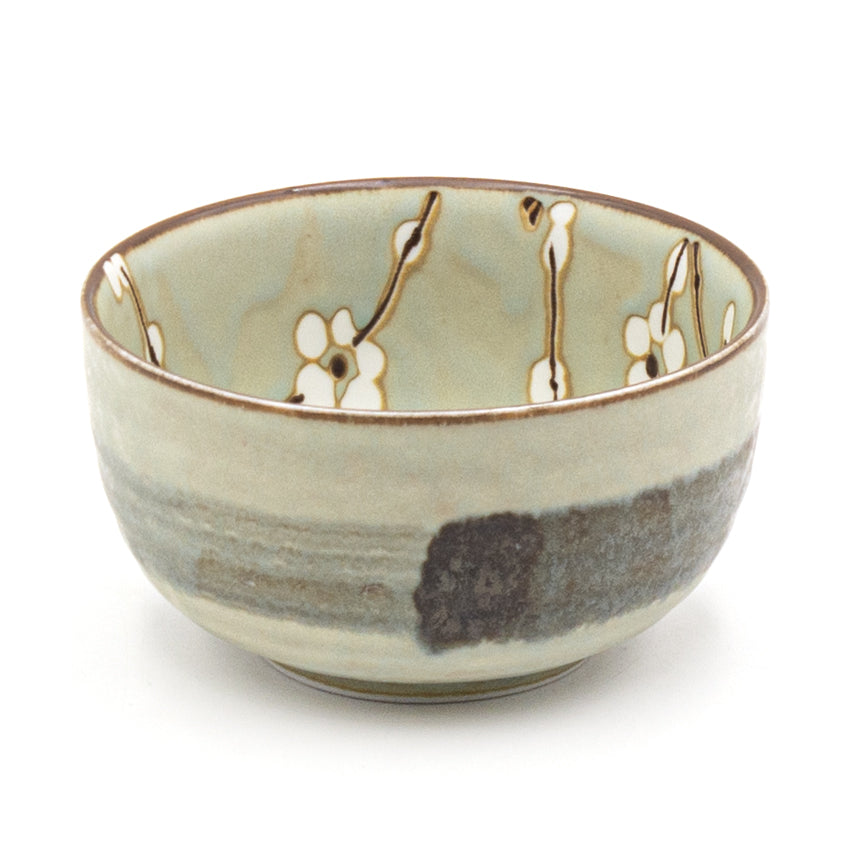Japanese Plum (ume) Blossoms  Medium Bowl 5"Dx3"H
