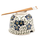 Bowl With/Chopsticks - 18fl. oz. / 5"D x 3.75"H