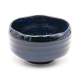 Japanese Matcha Bowl Navy - 5"D x 3"H, 18oz