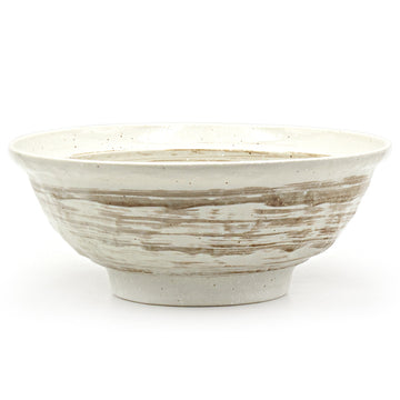 8.25"Dx3.5"H NOODLE BOWL (wt)
