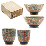 5"Dx2-3/4"H BOWL & CUP PC 2:2 RD (as)