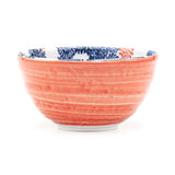 Japanese Medium Bowl -Flower, 5"Dx2.75"H