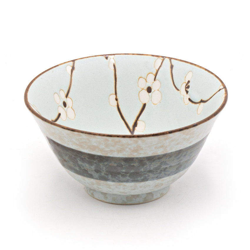 Japanese Plum (ume) Blossoms Medium Bowl 5.25"Dx3"H