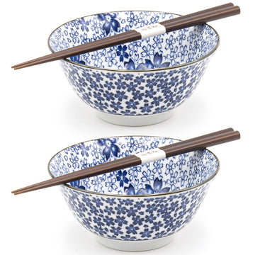2pc Bowl Set With / Chopsticks