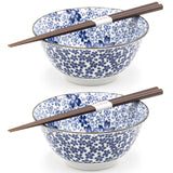 2pc Bowl Set With / Chopsticks