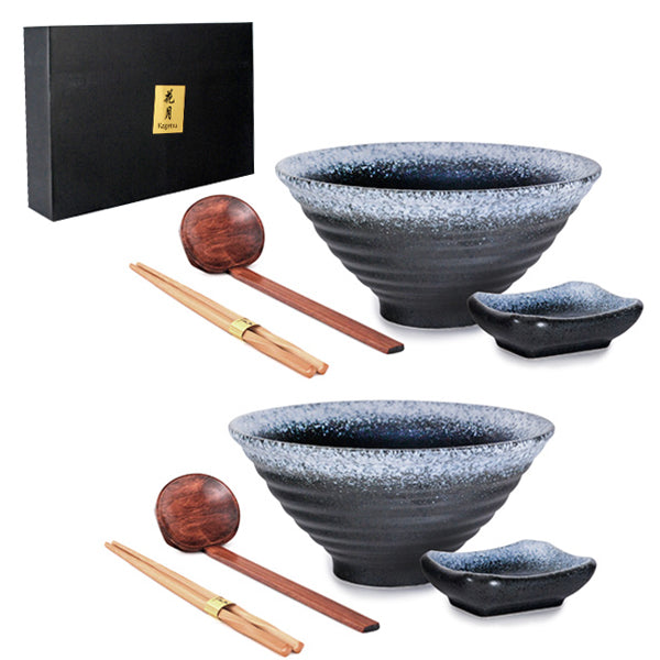 RAMEN BOWL 6PC SET W/SPOON
