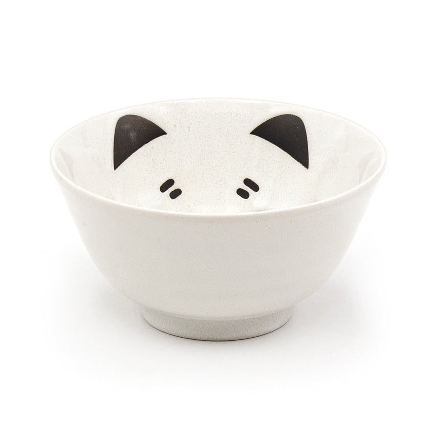 Japanese Medium Bowl - Cat, 5"Dx2.5"H