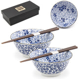 2pc Bowl Set With / Chopsticks