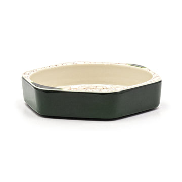 Melamine Hexagon Sauce Bowl -  3 fl. oz. / 4.25"L x 3.75"W x 0.85"H