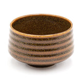 Japanese Brown Matcha Bowl - 5"D x 3"H, 18oz