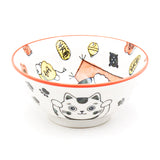 Japanese Medium Bowl - 18 fl. oz. / 5.75"D x 2.65"H  Engi-neko