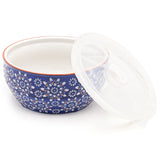 Bowl With Lid - 6"D x 3"H