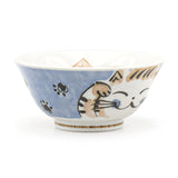Japanese Medium Bowl - Cat, 6"D x 2.75"H