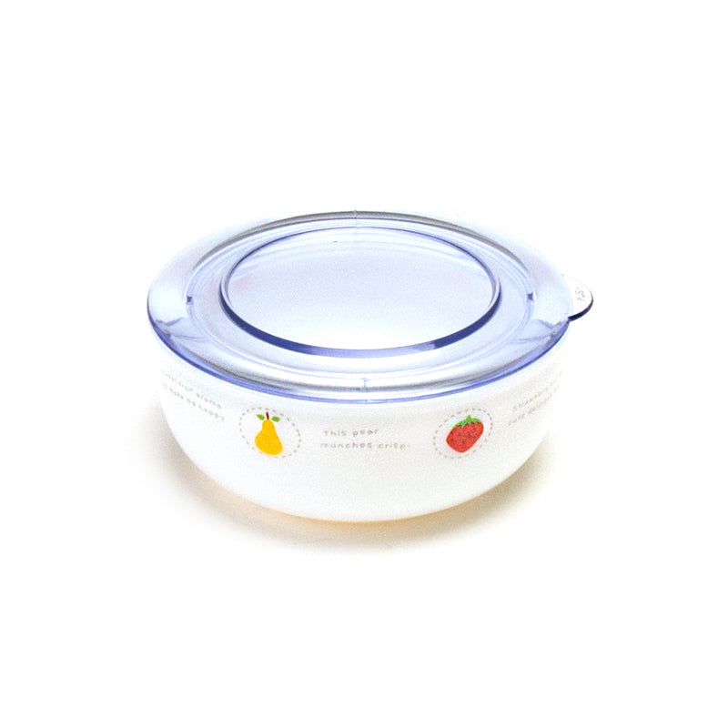 12CMD BOWL W/LID CERM RD No.3 (wh)