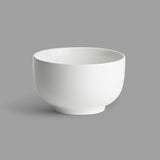4-1/4"D RICE BOWL w/cover (wh)