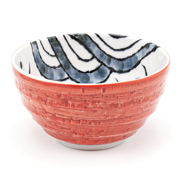 Japanese Medium Bowl - Snapper, 6.25"Dx3.5"H