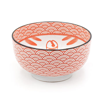 Japanese Medium Bowl - Lucky Cat
