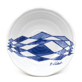 CS 5-1/2"Dx1-3/4"H BOWL PC RD (wh/bl)