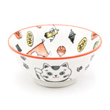 Japanese Medium Bowl - 18 fl. oz. / 5.75"D x 2.65"H  Engi-neko