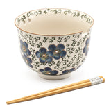 Bowl With/Chopsticks - 18fl. oz. / 5"D x 3.75"H