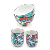 4-1/4"Dx2-5/8"H BOWL & CUP PC 2:2 RD (as)