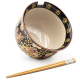 Bowl With/Chopsticks - 18fl. oz. / 5"D x 3.75"H