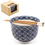 Bowl With/Chopsticks - 18fl. oz. / 5"D x 3.75"H