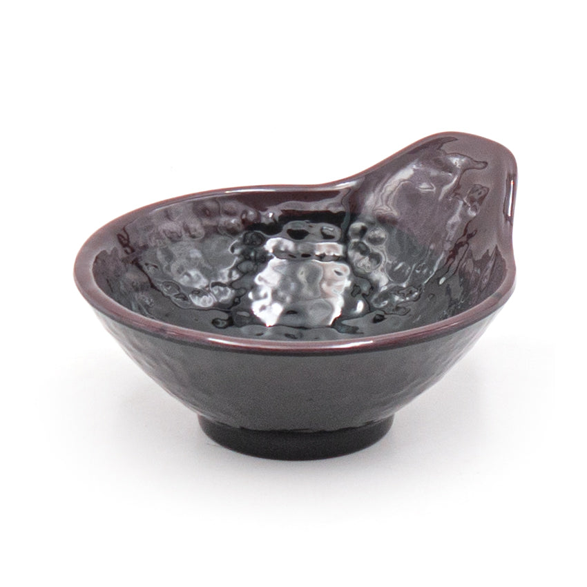 Melamine Tempura Sauce Bowl - 7 fl. oz. / 4.85"L x 4.25"W x 2.25"H
