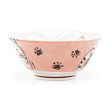 Japanese Medium Bowl - Cat, 6"Dx2.75"H