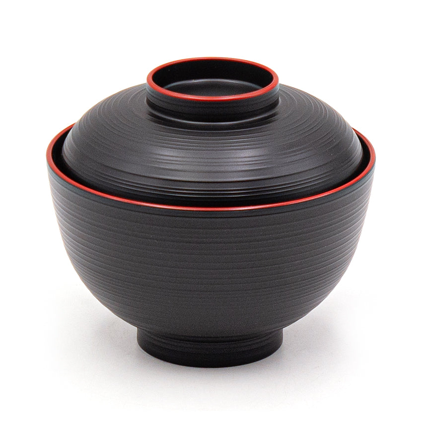 Lacquerware-Bowl With Lid / Miso Soup Bowls