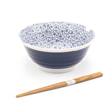 Japanese Bowl with Chopsticks - 5.75"D x 2.5"H