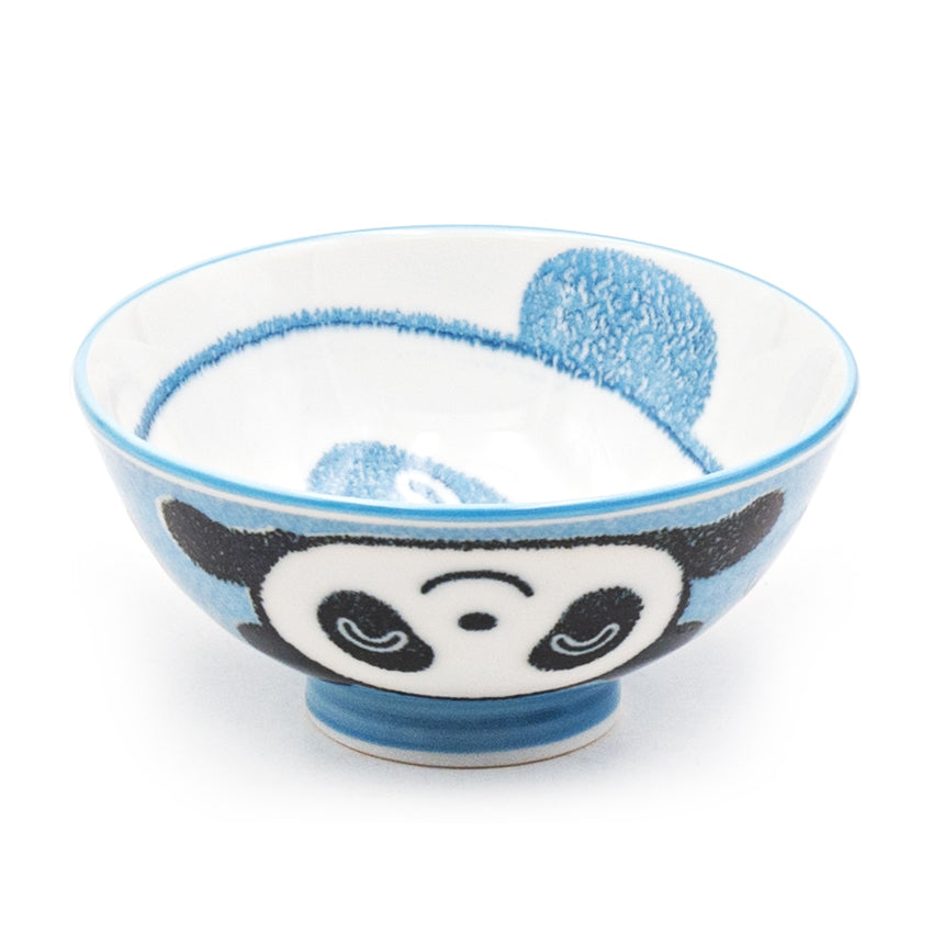 4.25"Dx2"H RICE BOWL panda (bu)