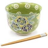 Bowl With/Chopsticks - 18fl. oz. / 5"D x 3.75"H