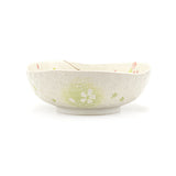 Japanese Medium Bowl - Sakura 5.5"Dx2"H, Irregular Shape