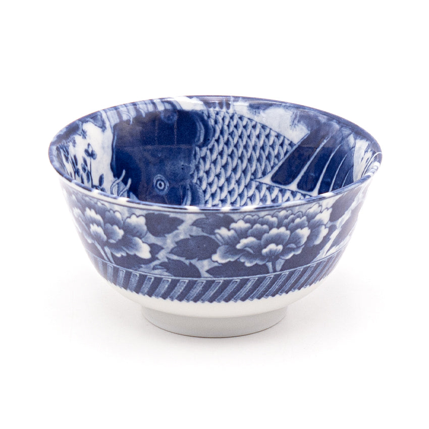 Japanese Medium Bowl - Carp/Wave