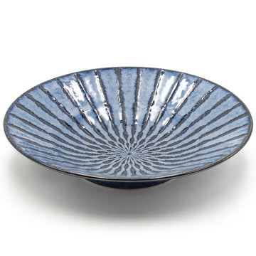 Japanese Large Shallow Bowl - 9.65"D x 2"H