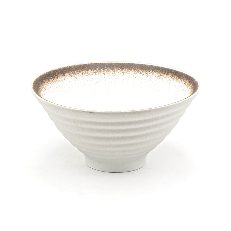 8.75"Dx4.25"H RAMEN BOWL (wt)