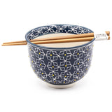 Bowl With/Chopsticks - 18fl. oz. / 5"D x 3.75"H