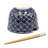Bowl With/Chopsticks - 18fl. oz. / 5"D x 3.75"H