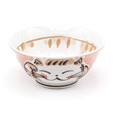 Japanese Medium Bowl - Cat, 6"Dx2.75"H