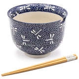 Bowl With/Chopsticks - 18fl. oz. / 5"D x 3.75"H