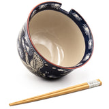 Bowl With/Chopsticks - 18fl. oz. / 5"D x 3.75"H