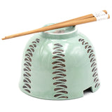 Bowl With/Chopsticks - 18fl. oz. / 5"D x 3.75"H