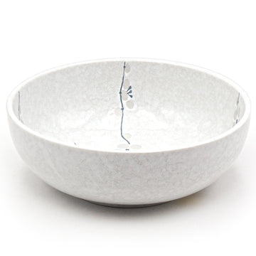 7.5"Dx2.75"H NOODLE BOWL (wt)