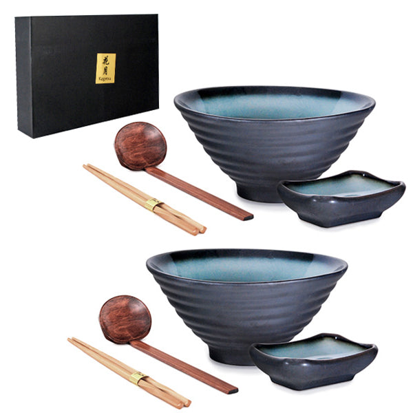 RAMEN BOWL 6PC SET W/SPOON