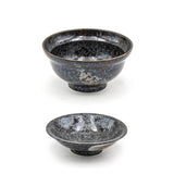 6.25"Dx4"H BOWL w/lid (bk)